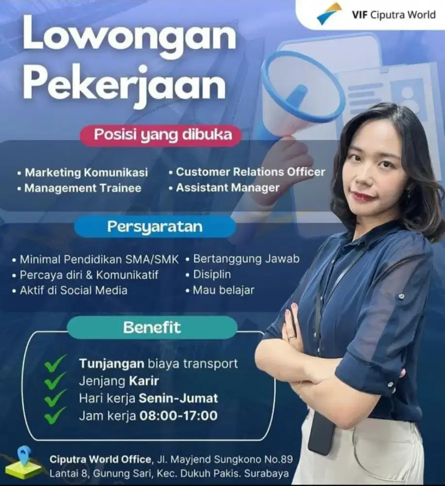 DIBUTUHKAN LOKER POSISI ADMINISTRASI