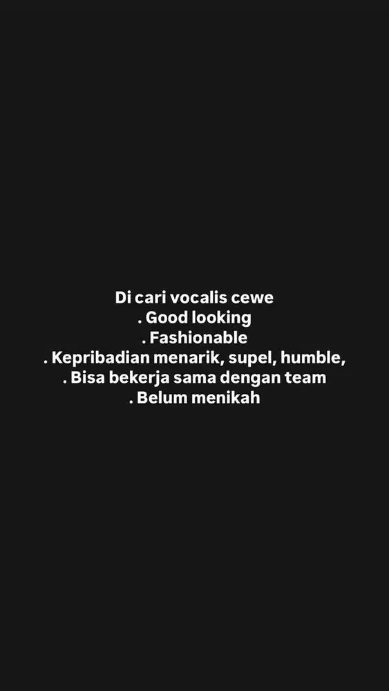 Lowongan pekerjaan wanita
