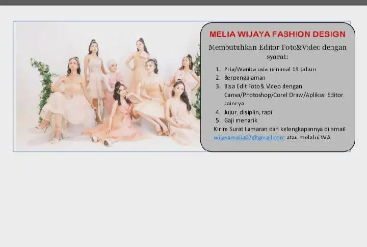 Lowongan Kerja Editor