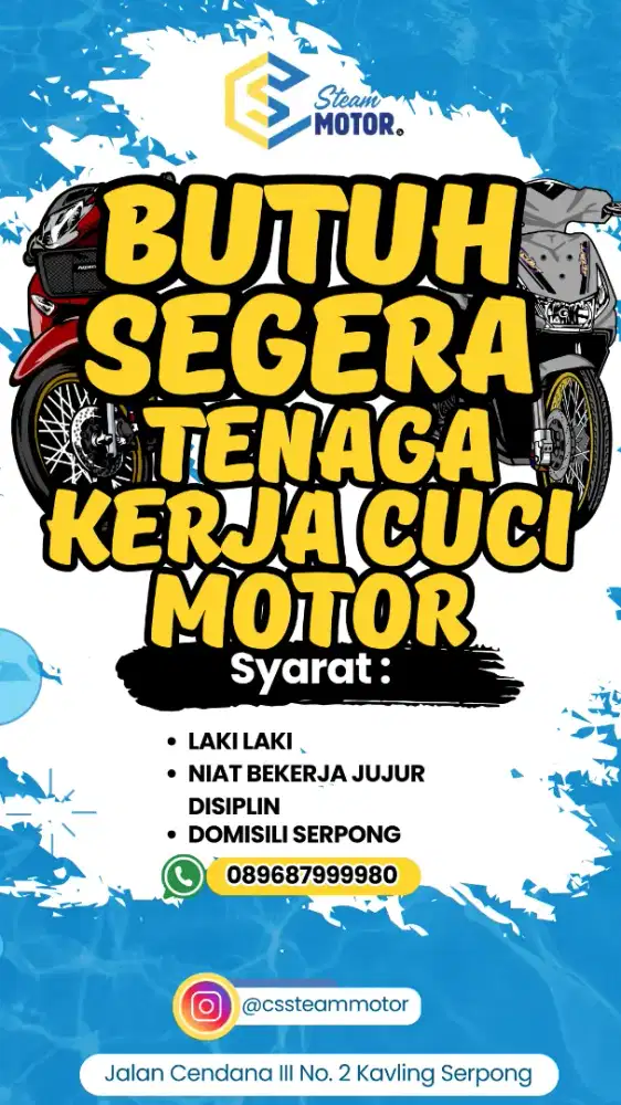 Tukang Cuci Motor