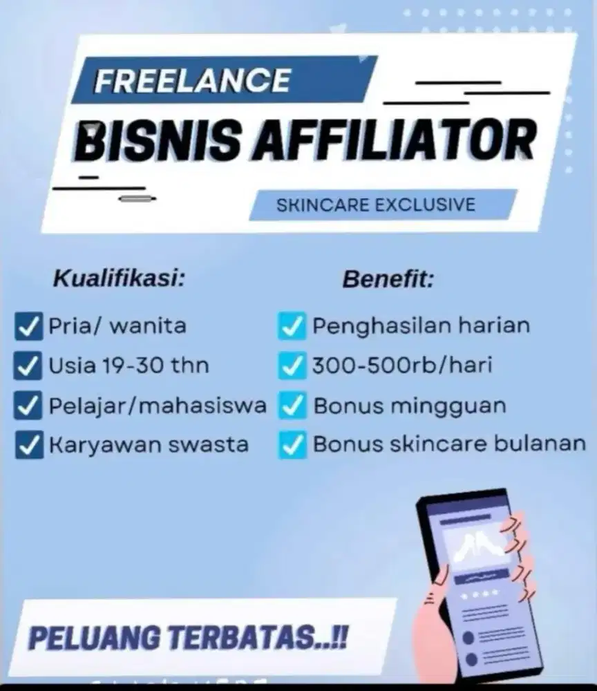 Ada yang mau punya penghasilan tambahan