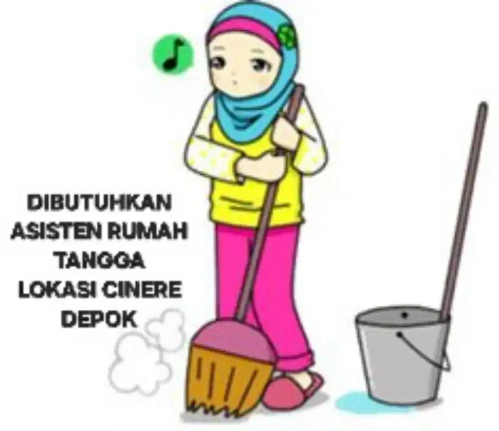 DIBUTUHKAN ASISTEN RUMAH TANGGA