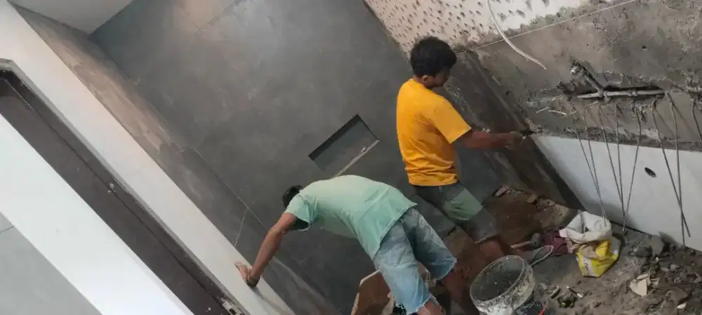 Tukang pasang kramik granit dan batu alam mewah minimalis rapi indah