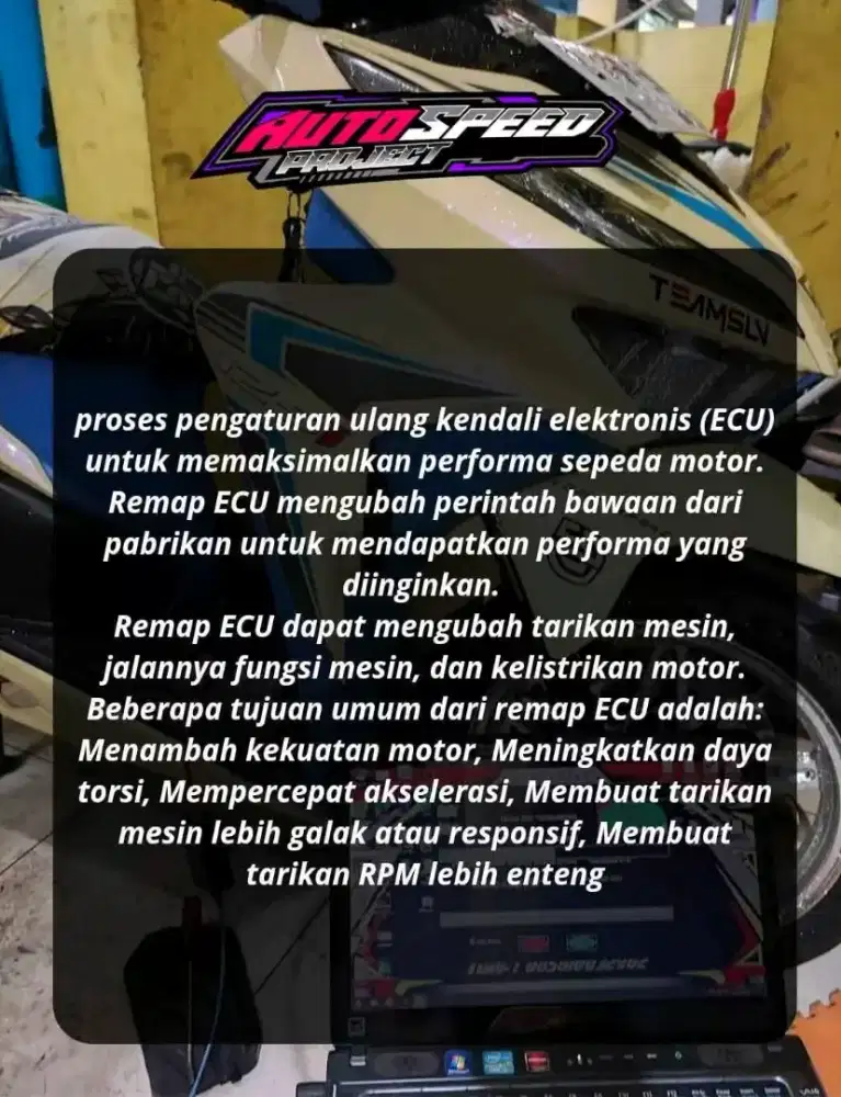 Jasa Remap ecu (Menambah performance motor)