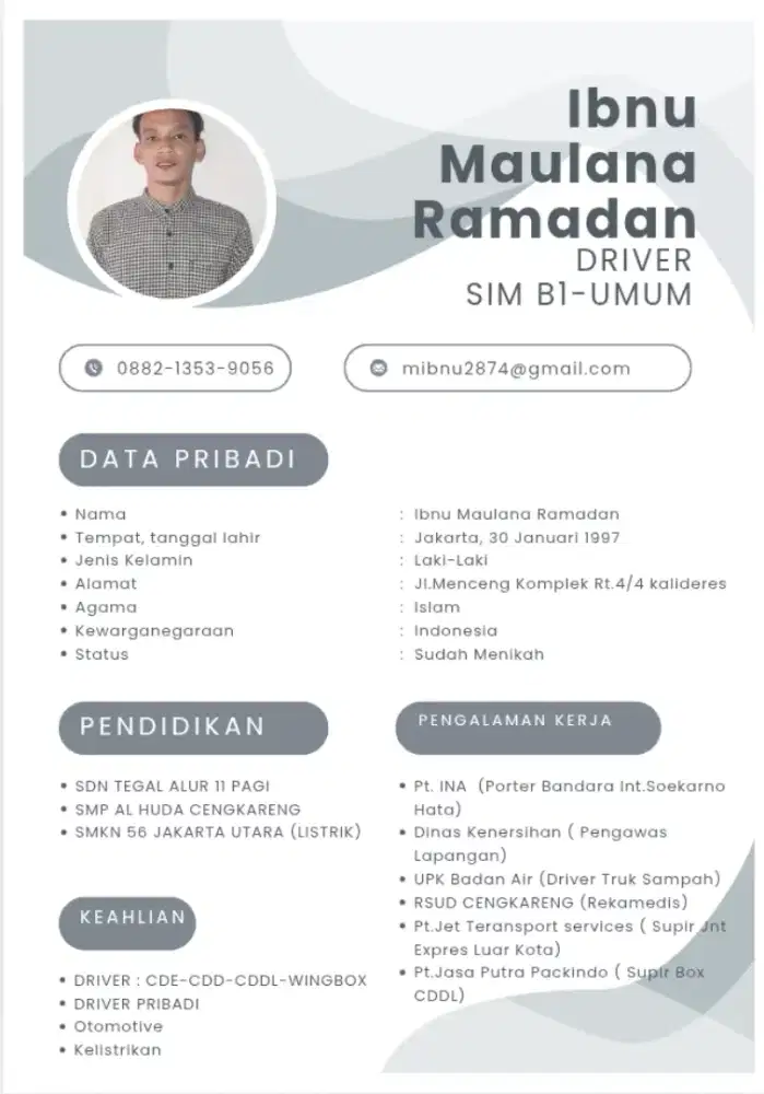 Driver Sim B1 umum