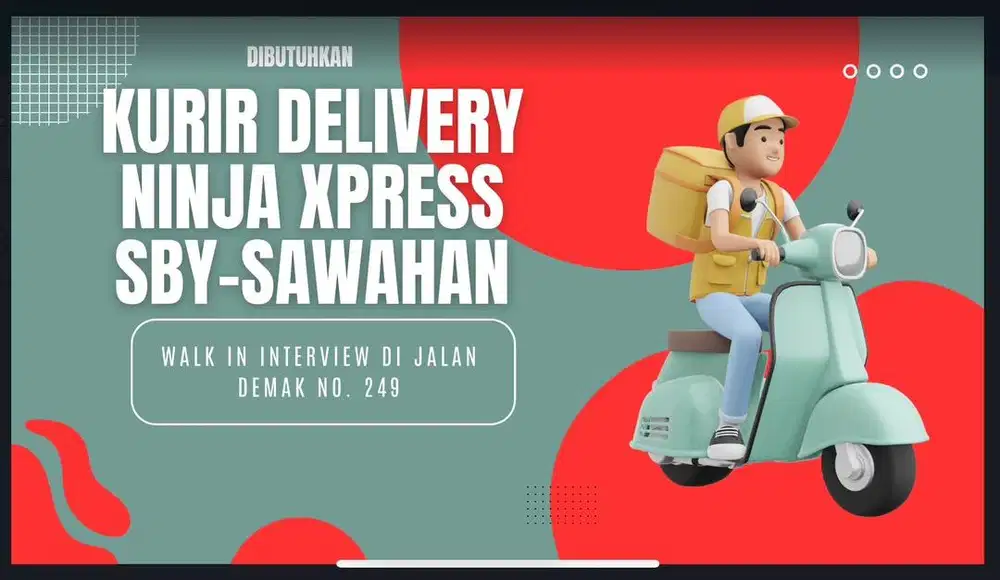 Lowongan Kurir Paket Surabaya