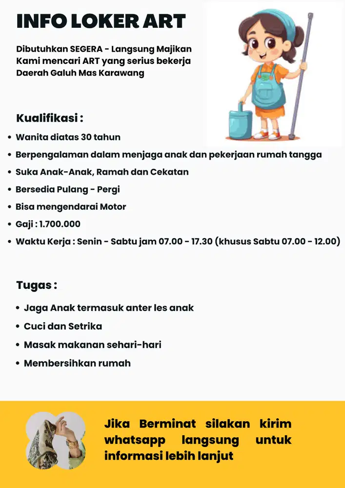 LOKER ART KARAWANG