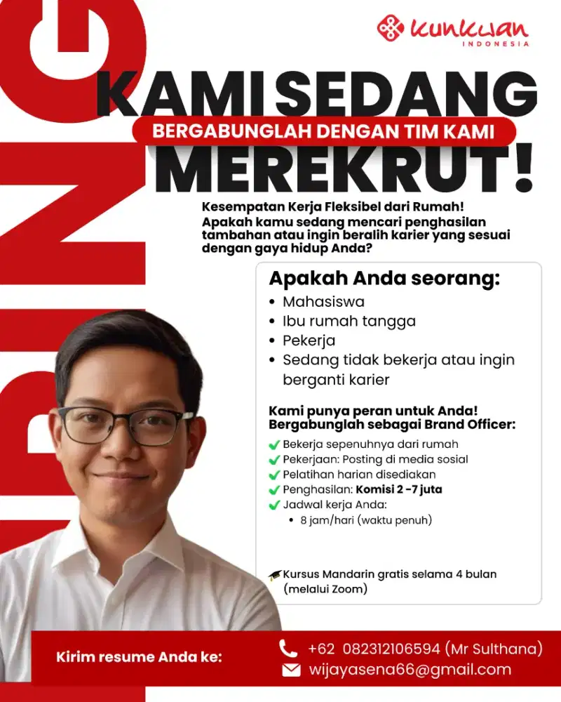 Brand ambassador/ Officer - Freelance