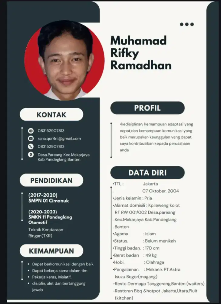 Nyari lowongan kerja
