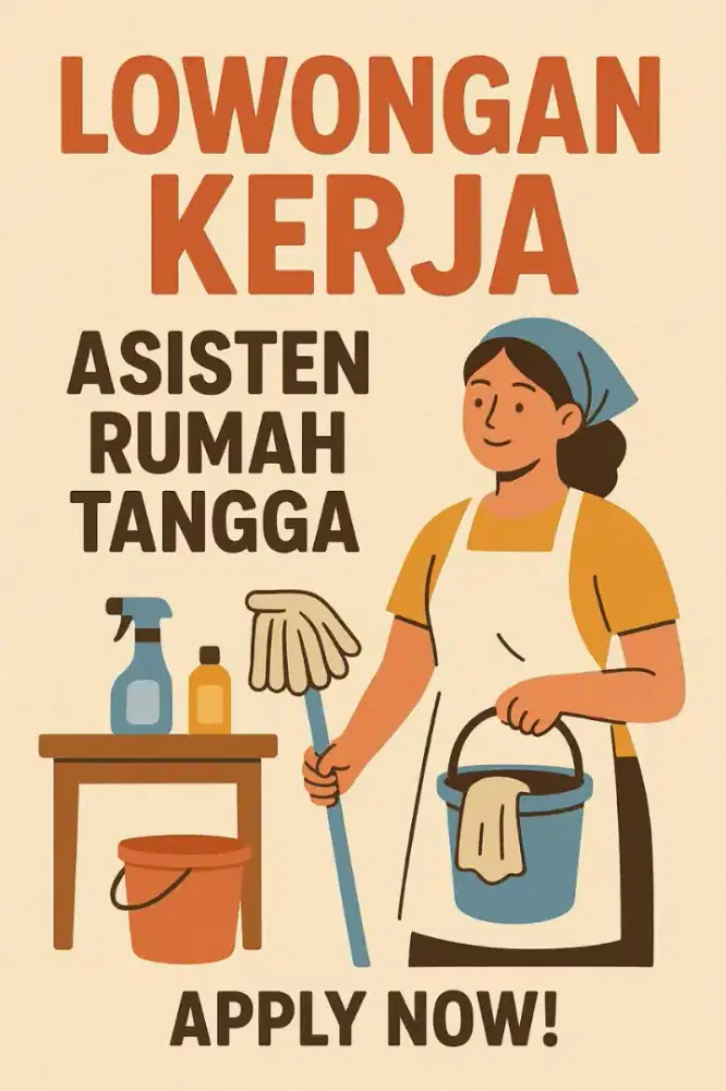 Lowongan Asisten Rumah Tangga (Tidak Menginap)q