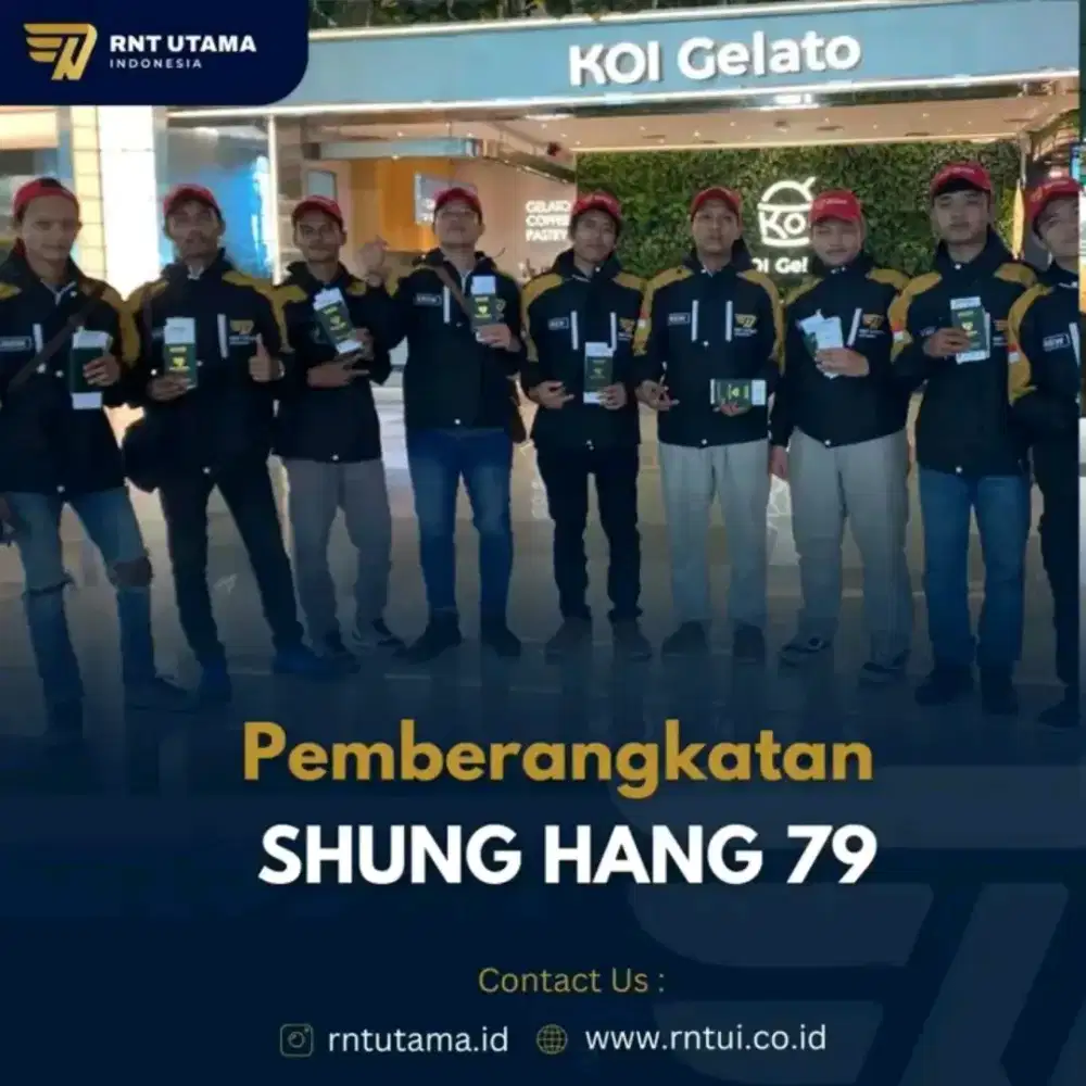 Lowongan kerja ABK kapal Bendera china