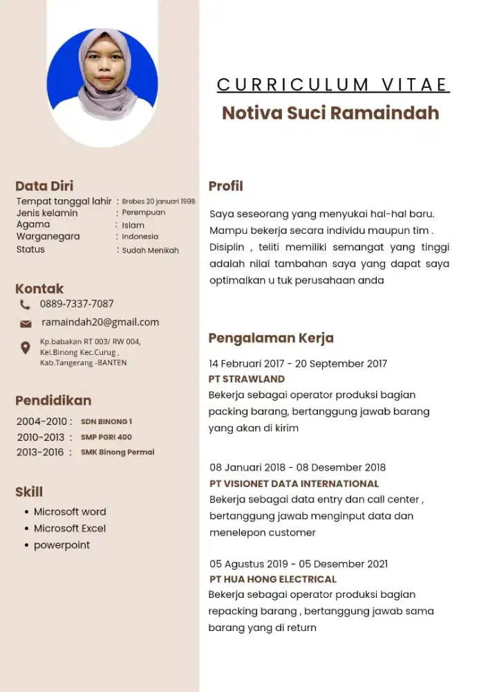 Cari pekerjaan secepatnya