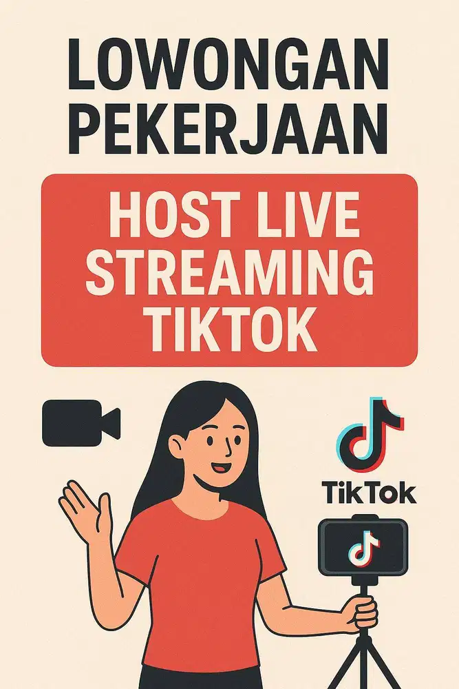 lowongan host live streaming