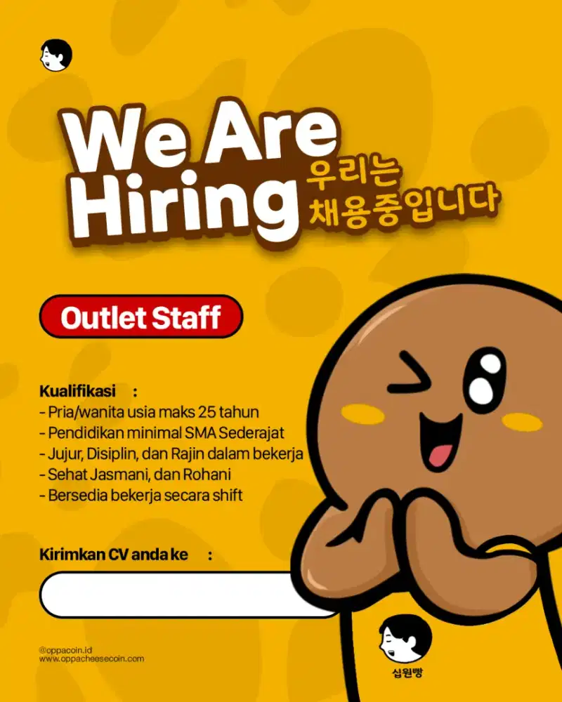 Karyawan Outlet Staf