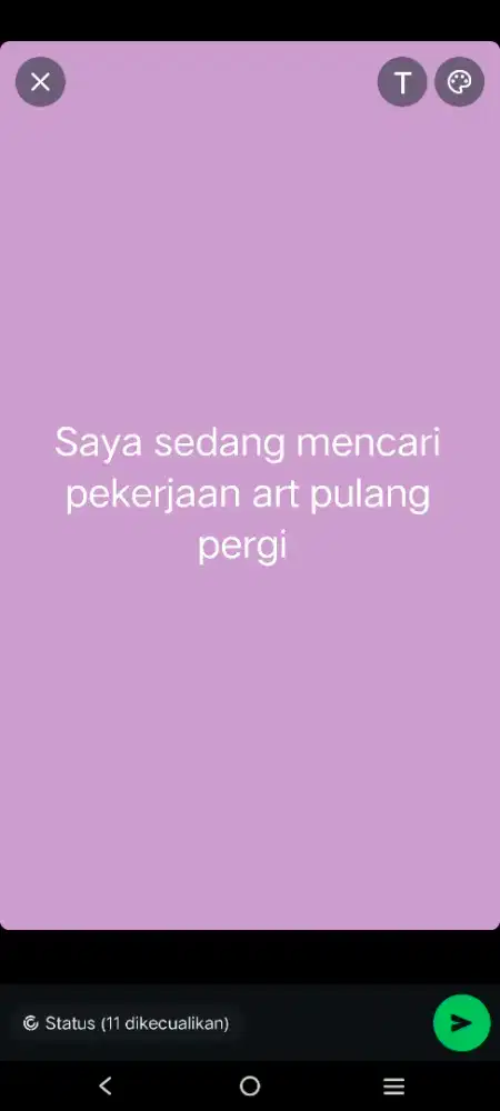 Mencari pekerjaan art pp