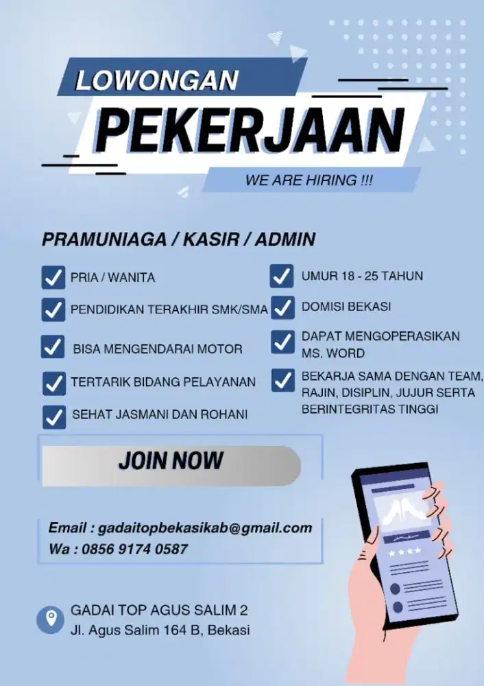 Lowongan Kerja Gadai Top