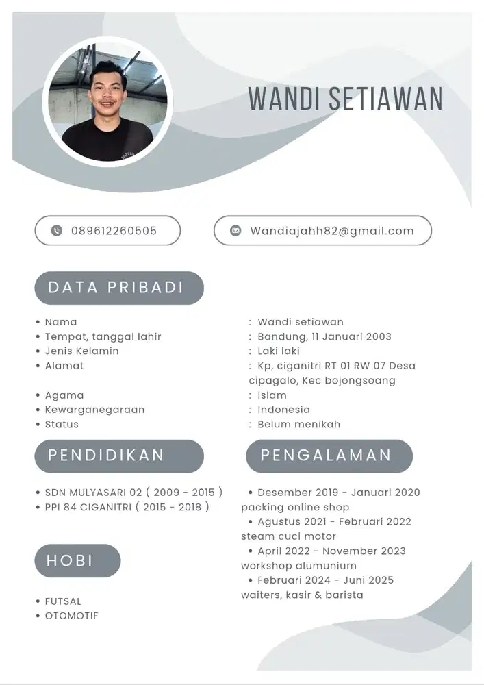 mencari pekerjaan
