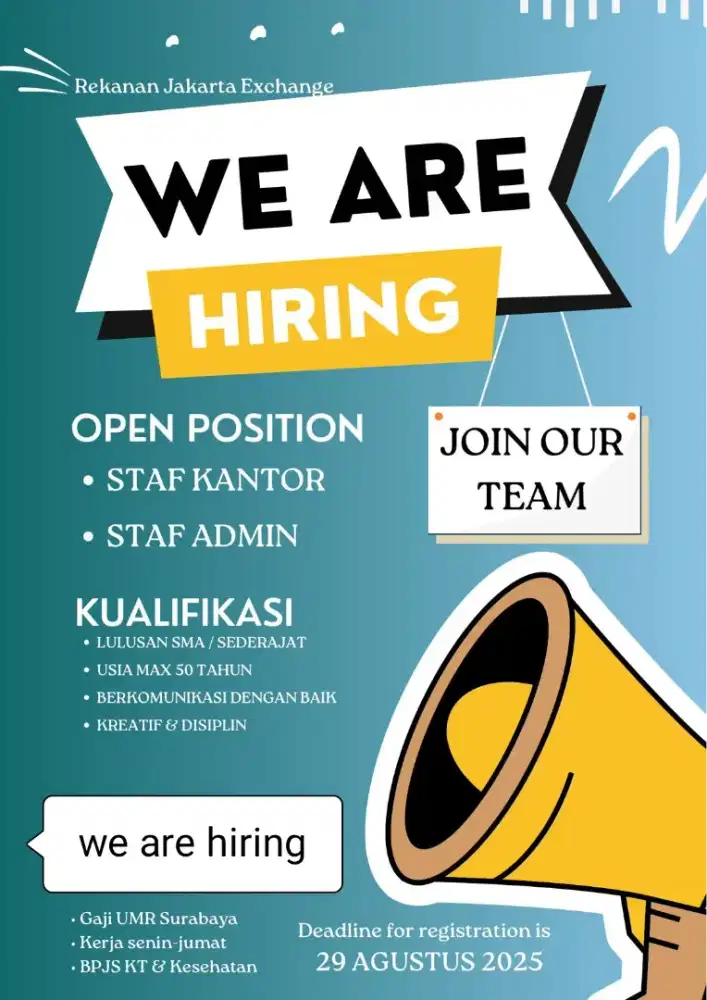 Staf admin & staf kantor