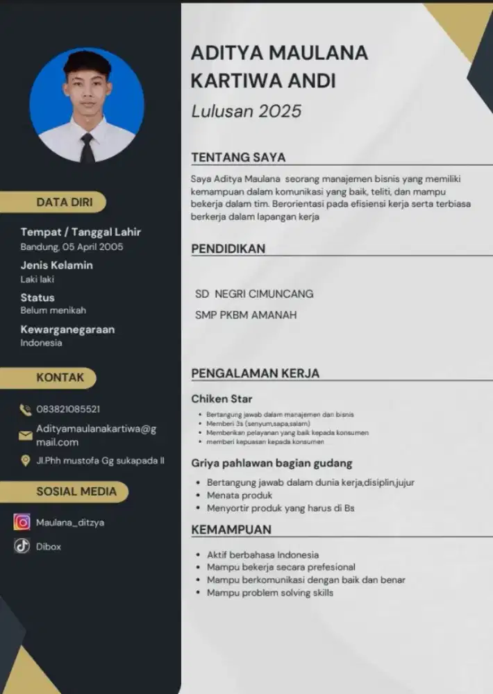 INFO LOKER urget