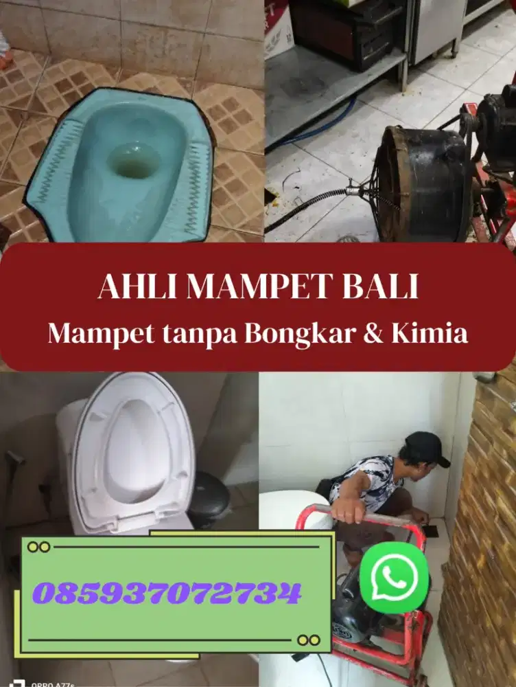 Jasa saluran mampet wilayah Bali