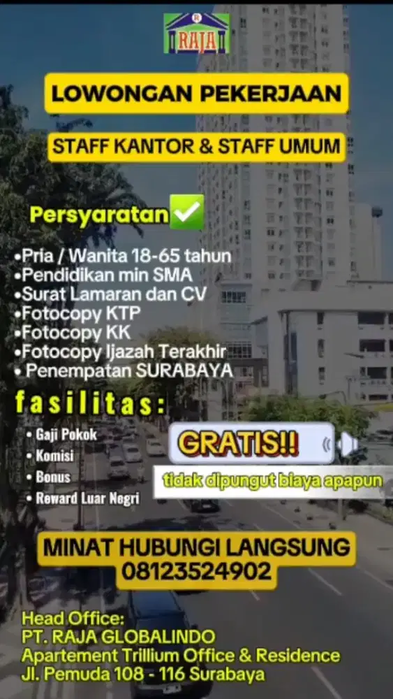 Lowongan kerja Surabaya