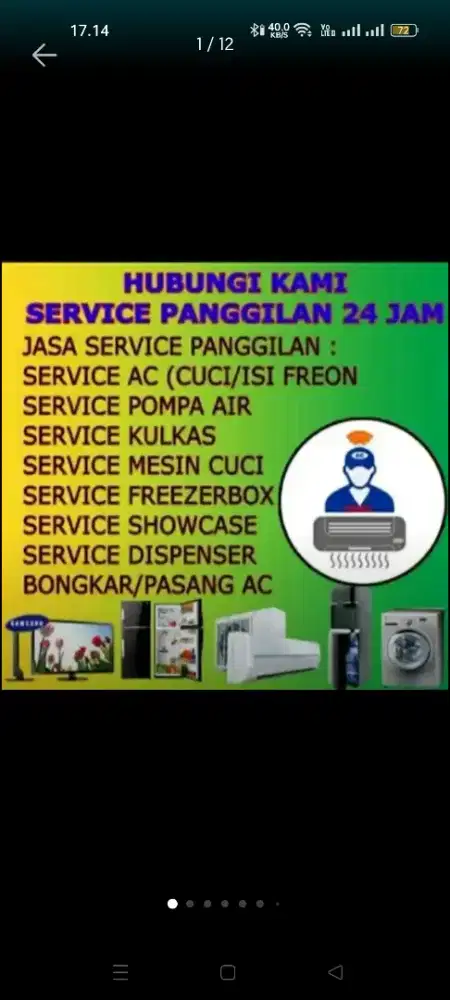 Cuci AC panggilan
