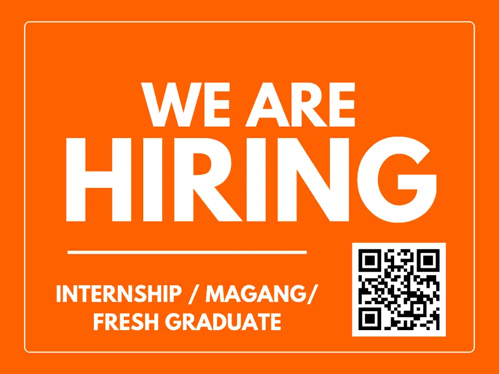 Internship (Magang) & Fresh Graduate Opportunity – Tech Startup