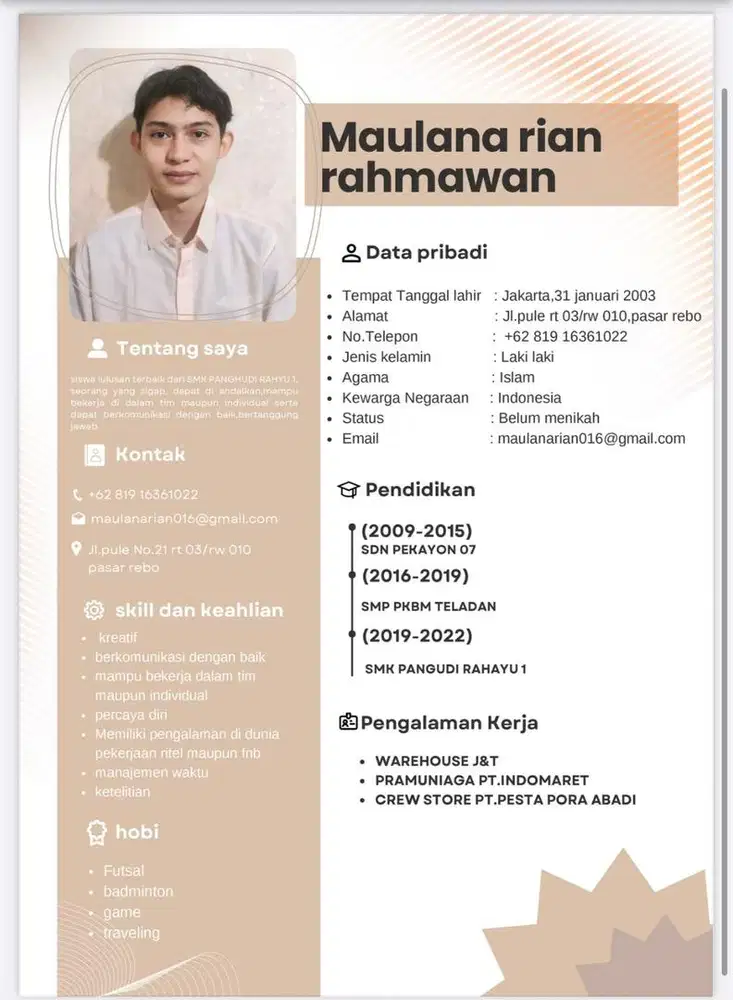 Mencari pekerjaan
