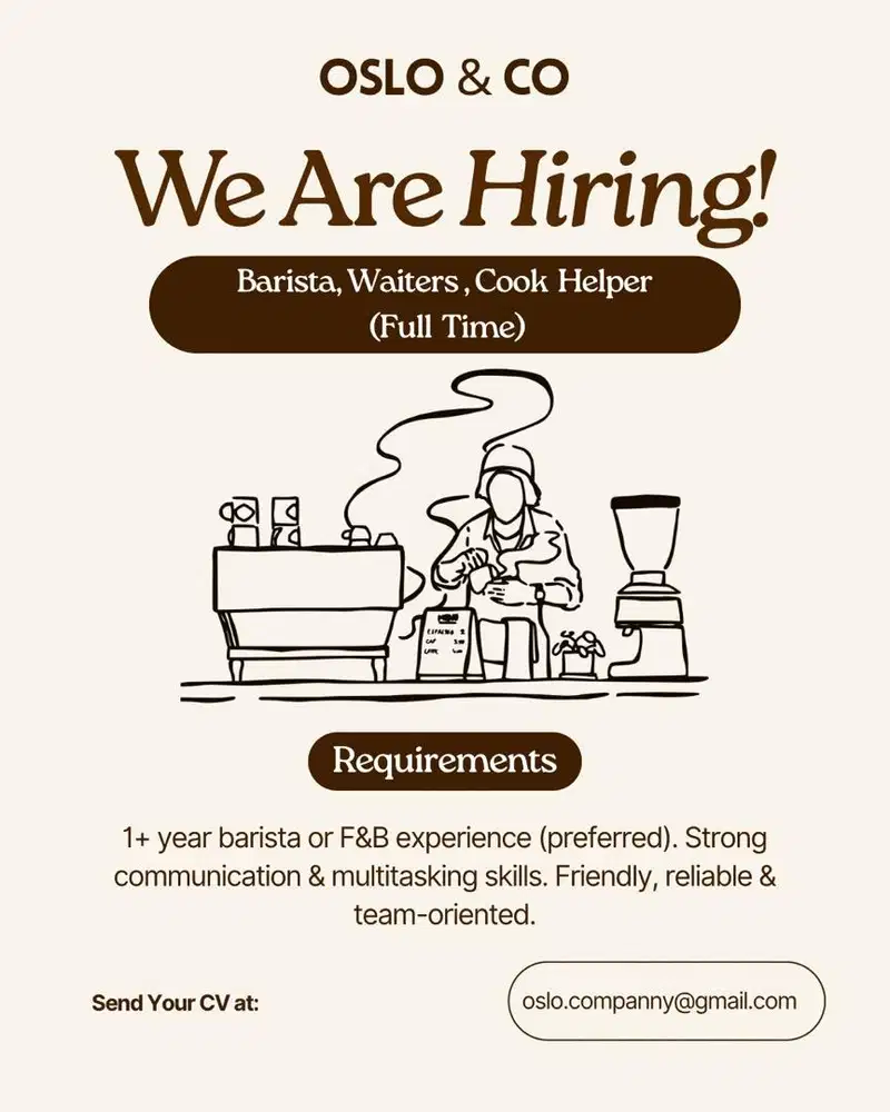 OSLO & CO HIRING
