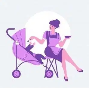 Baby sitter  (Baby 7 bulan)