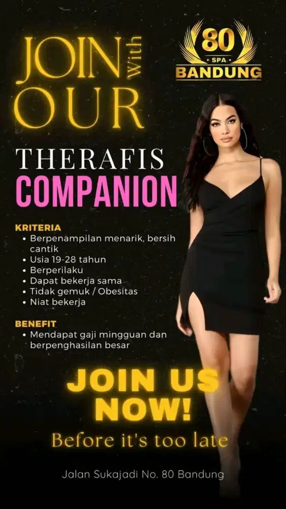 LOWONGAN KERJA KHUSUS WANITA SPA(PIJIT)