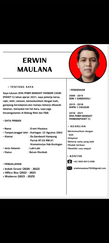 Mencari pekerjaan