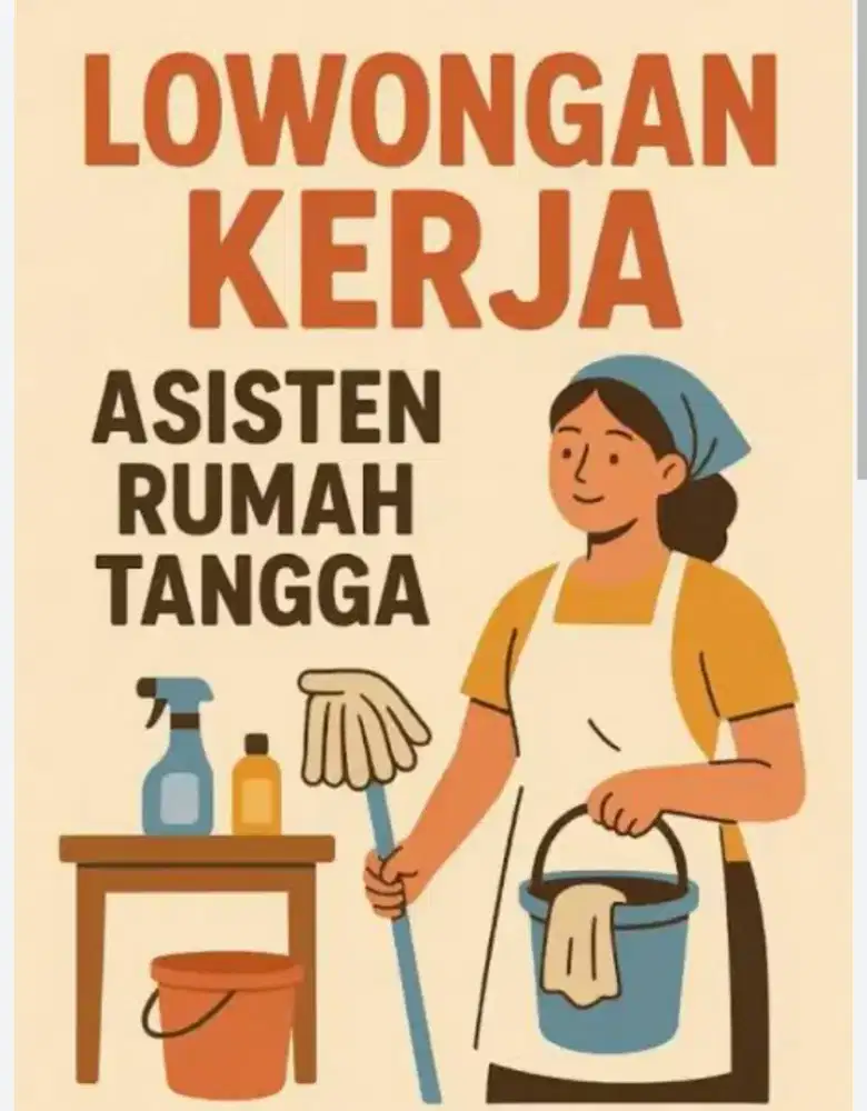 Lowongan asisten rumah tangga