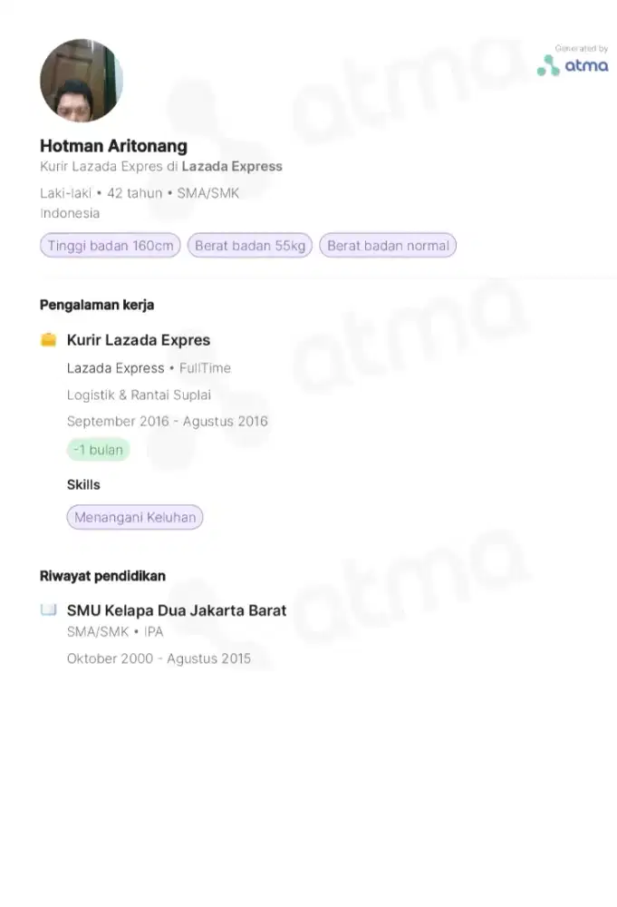 Mencari pekerjaan
