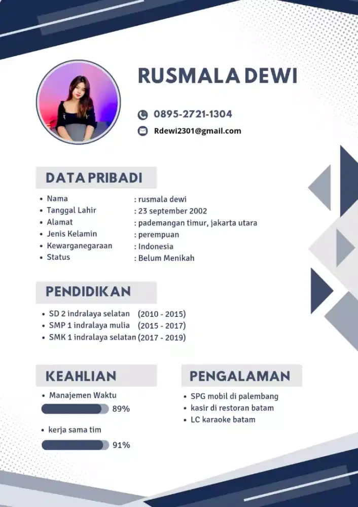 info lowongan kerja