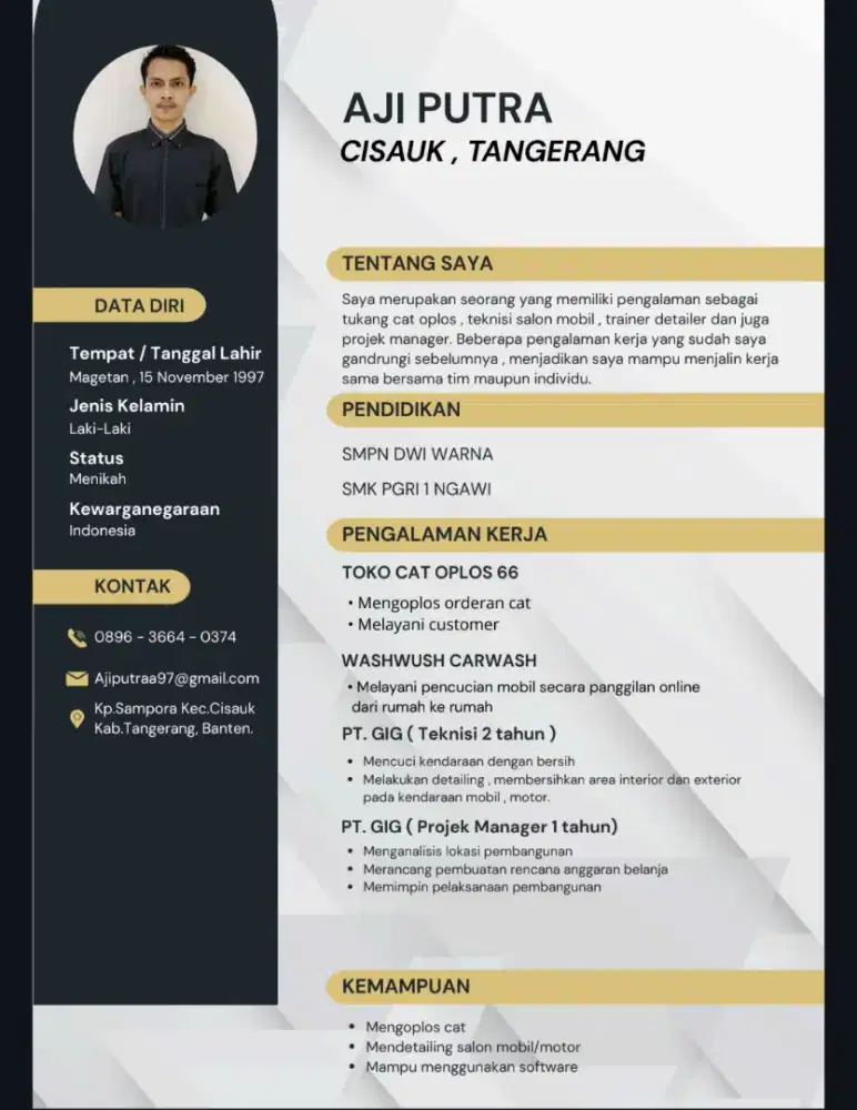 Mencari pekerjaan