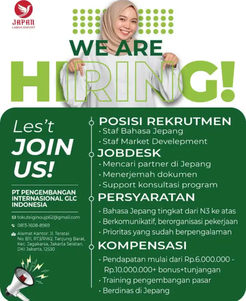 Businesa development staff