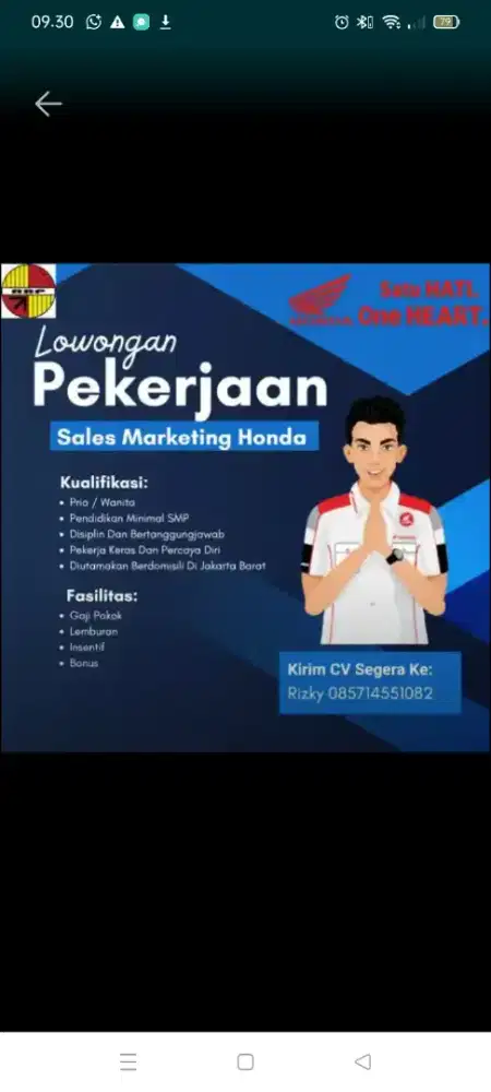 MARKETING HONDA