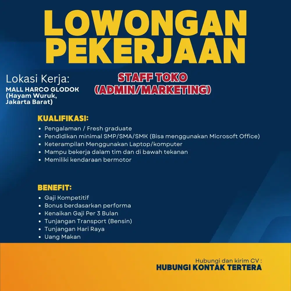 ADMIN SALES MARKETING