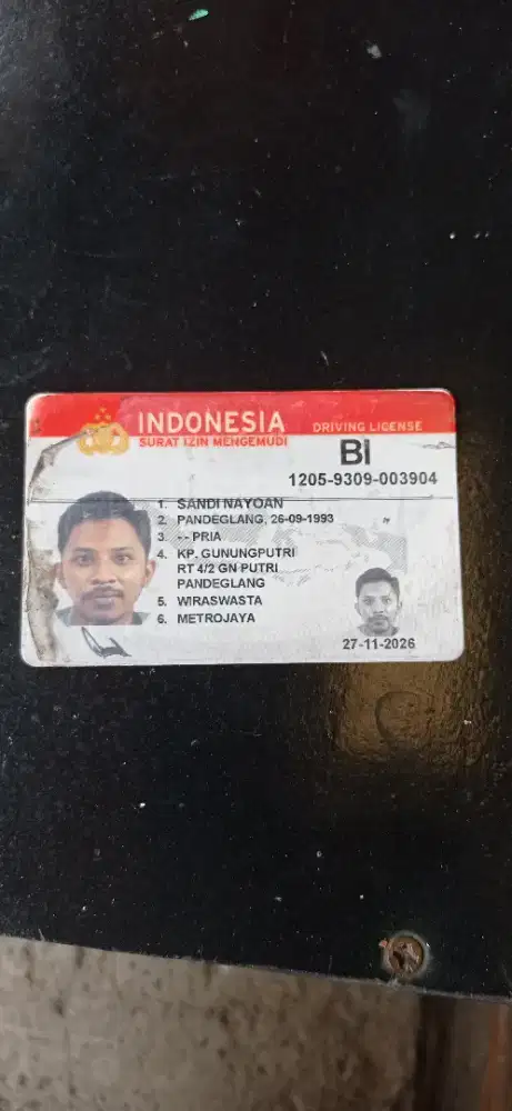 Mencari pekerjaan driver