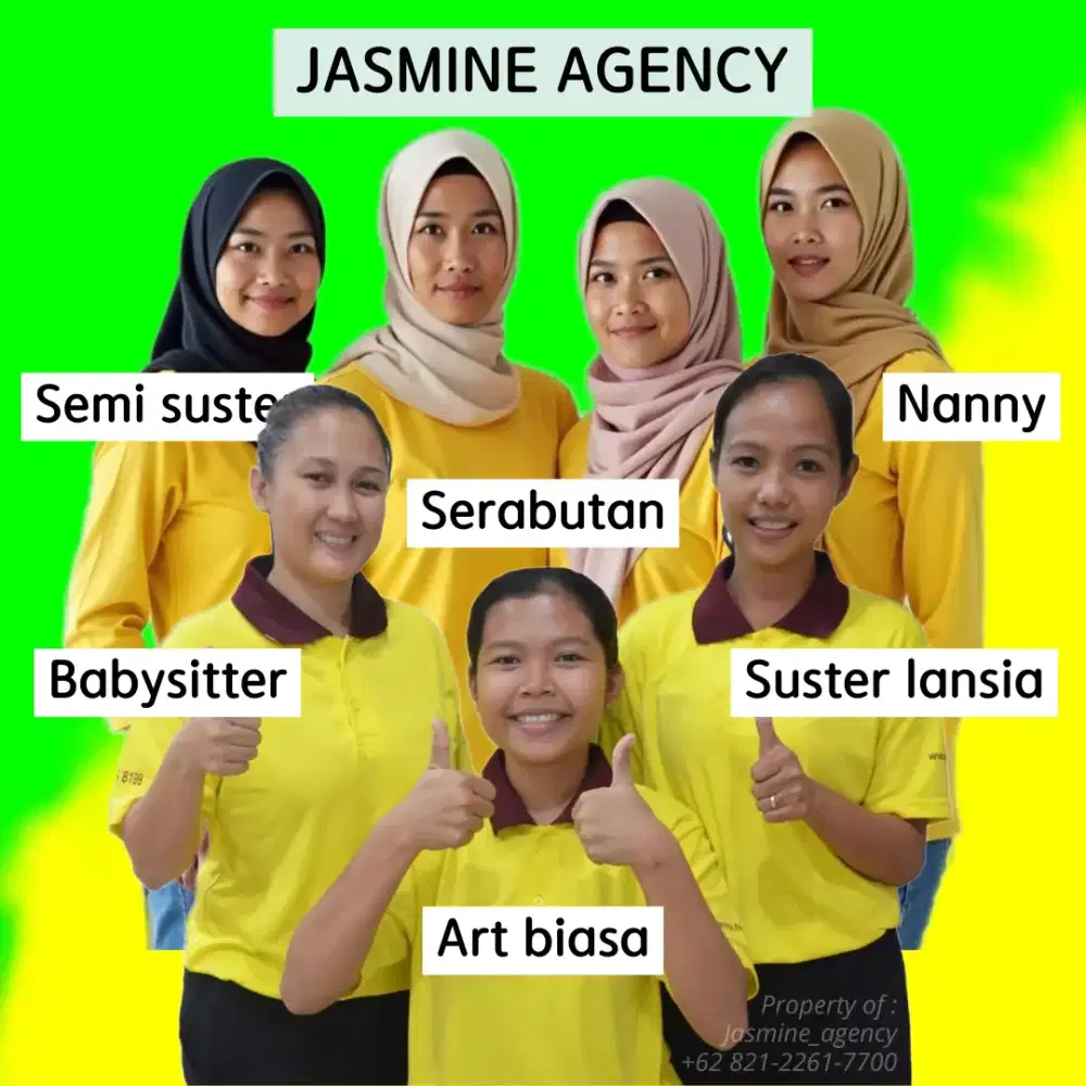 Sedia pembantu, babysitter, suster lansia