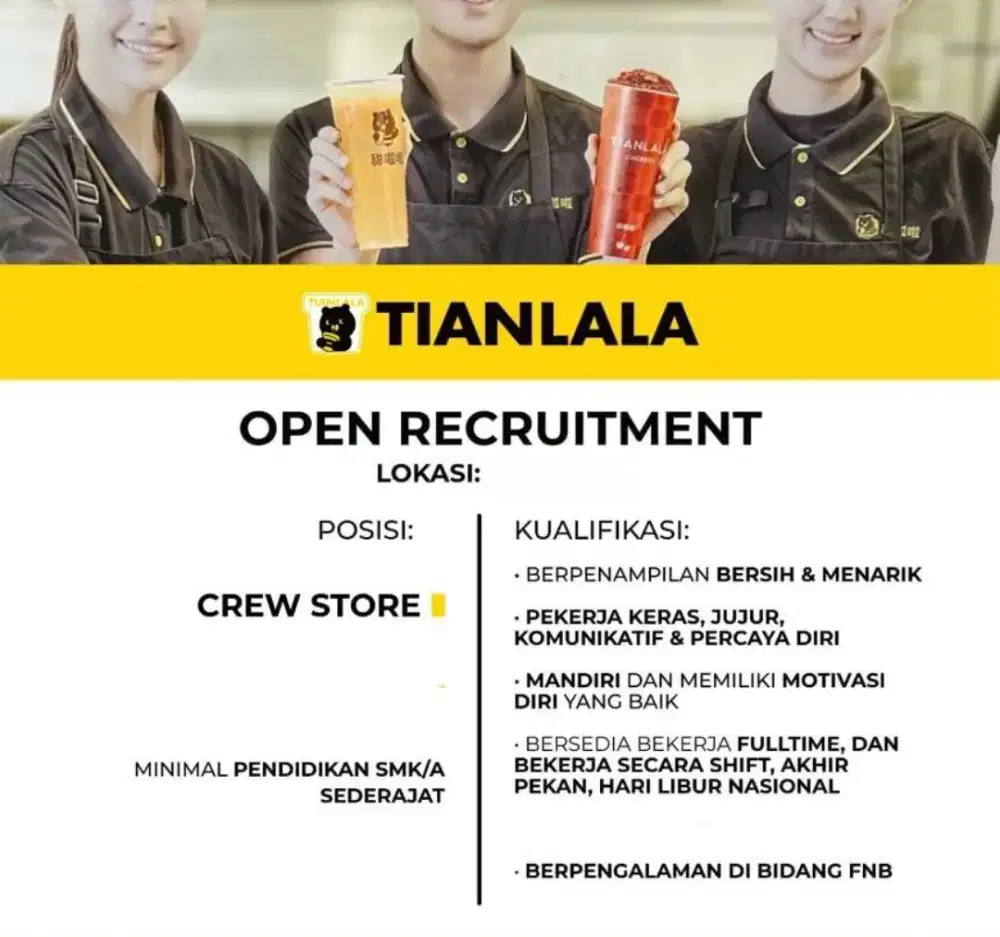 Staff Outlet / Crew Store  (PRIA SAJA)