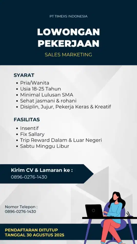 it's your turn to be sales marketing!
