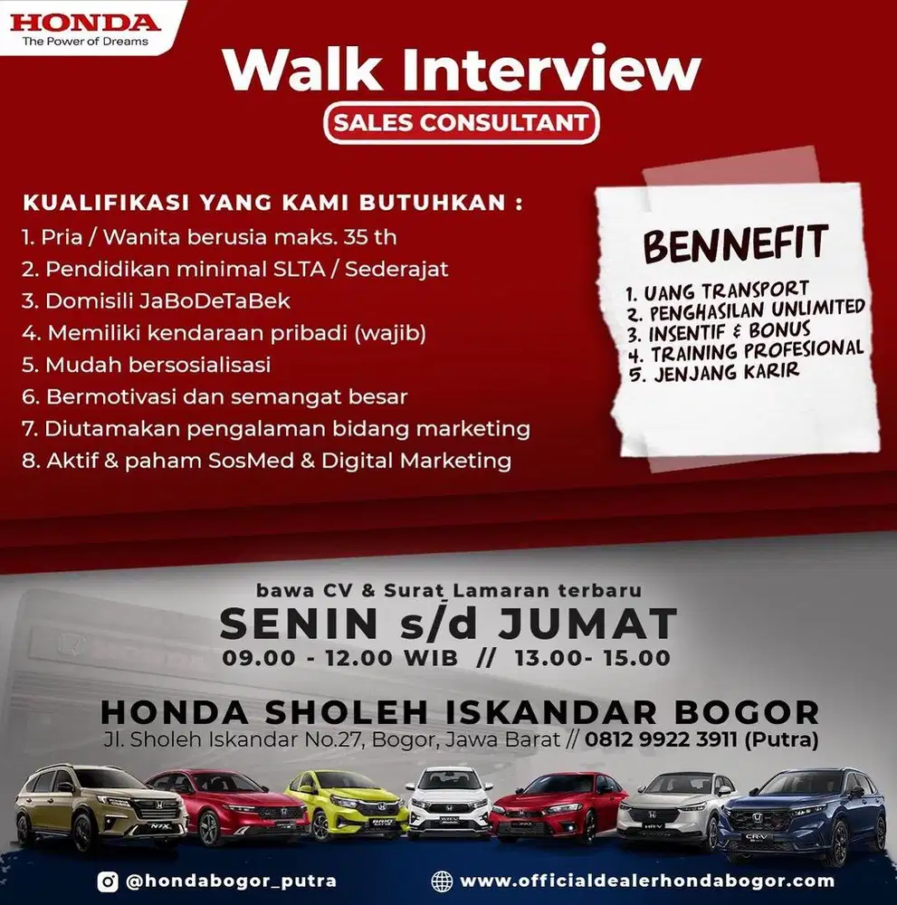 Sales & Marketing Eksekutif