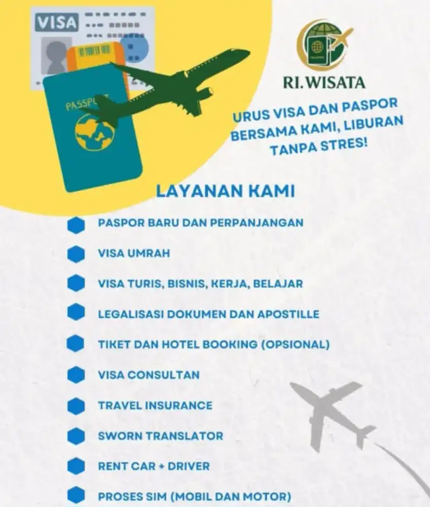 RI Wisata.Jasa Proses Dukumen di Bali