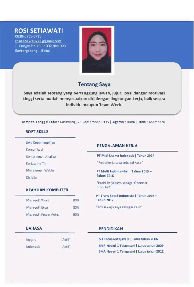 Cari lowongan pekerjaan