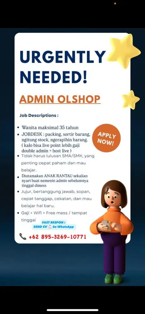 Admin online shop