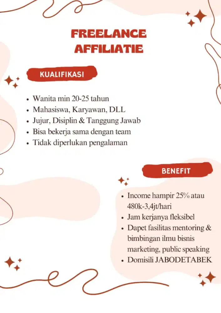 freelance affiliate