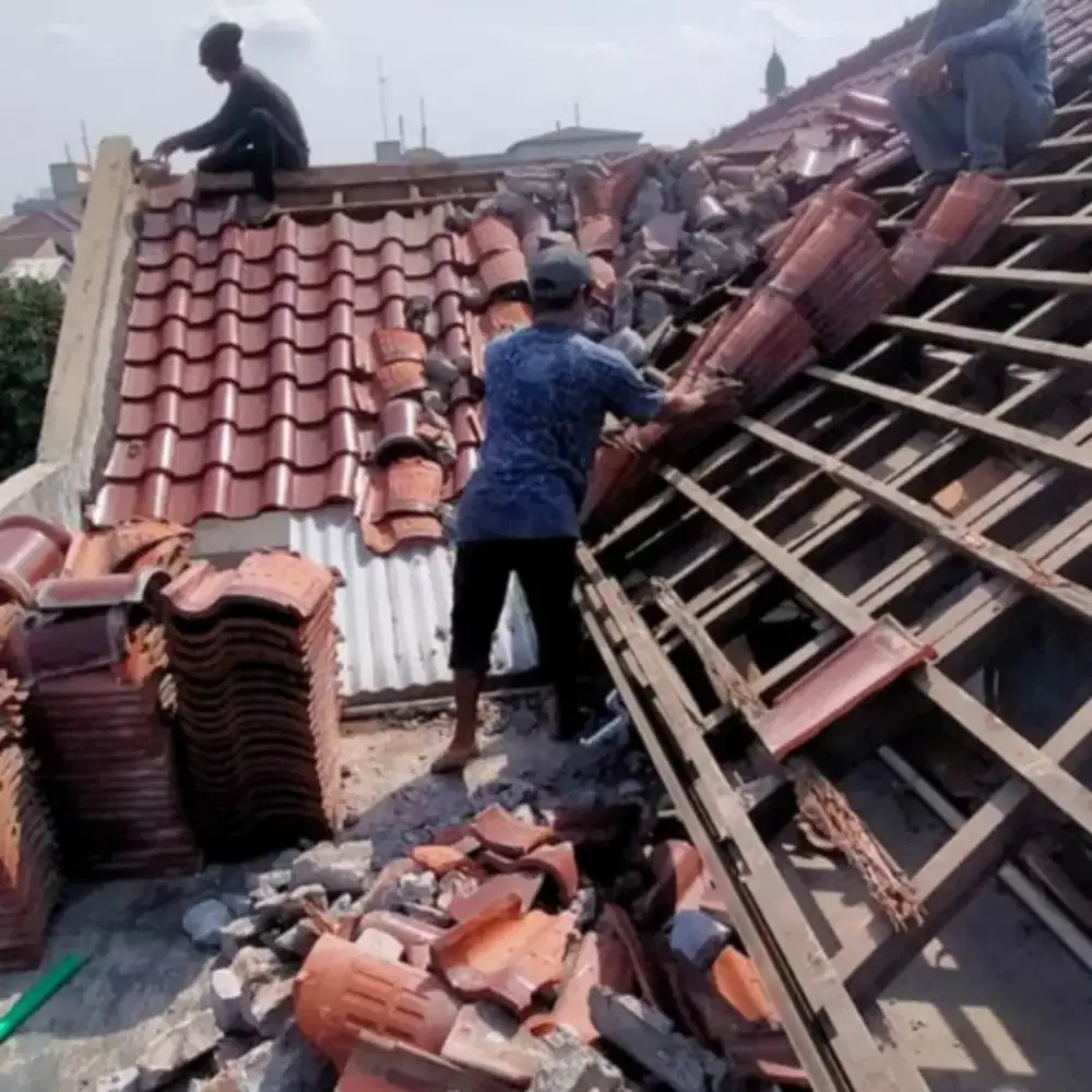 Tukang atap bocor tukang talang air tukang renovasi cat rumah tukang