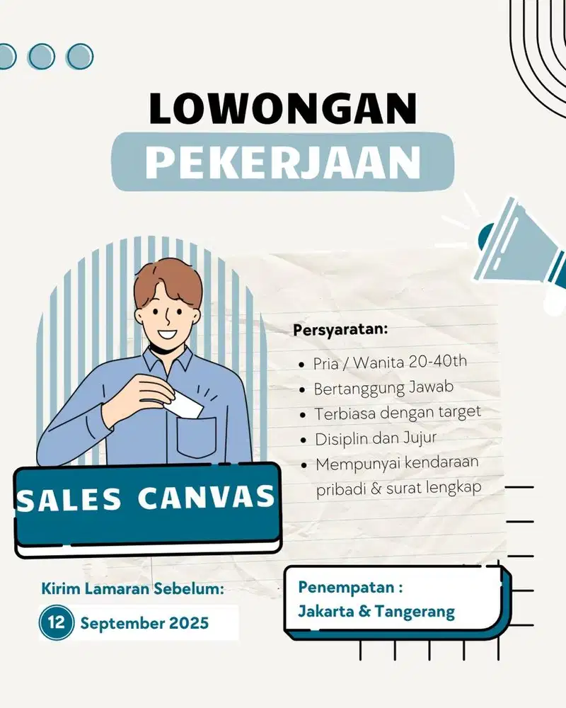 Dicari Karyawan / Karyawati